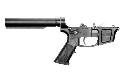 Foxtrot Mike Mike-45 Billet 45 Cal Mega Mass Complete Lower Receiver w/ A5 Length Buffer Tube